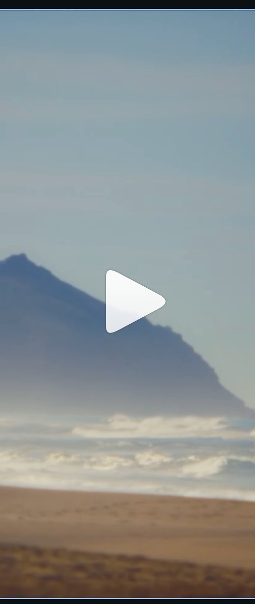 Canada Goose Micro Climates SS25 Instagram video post - coastal scene